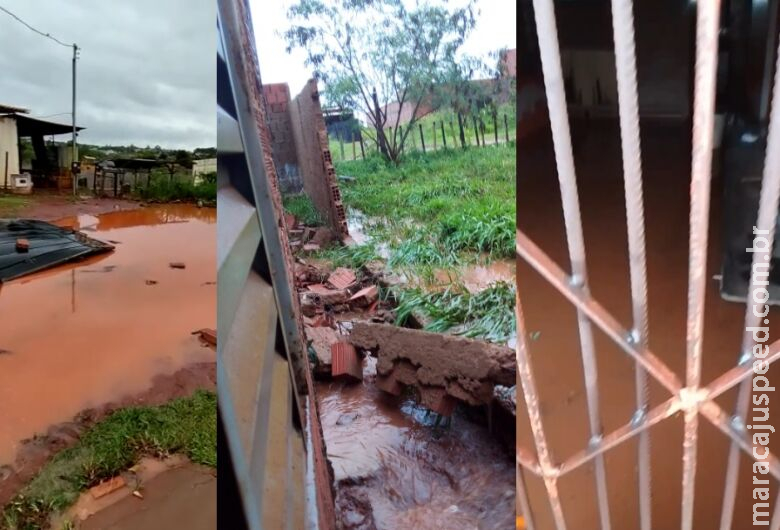 Defesa Civil faz força-tarefa após temporal com alagamentos