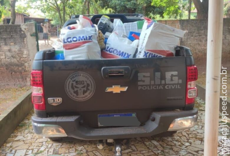 Durante investigação, polícia encontra mais de 750kg de maconha em residência 