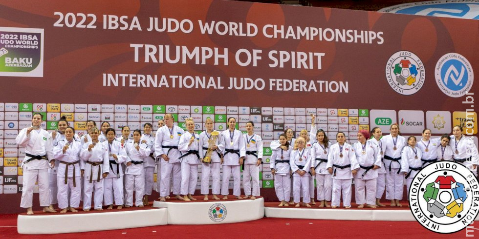 Equipes do Brasil garantem 2 medalhas no Mundial de Judô Paralímpico