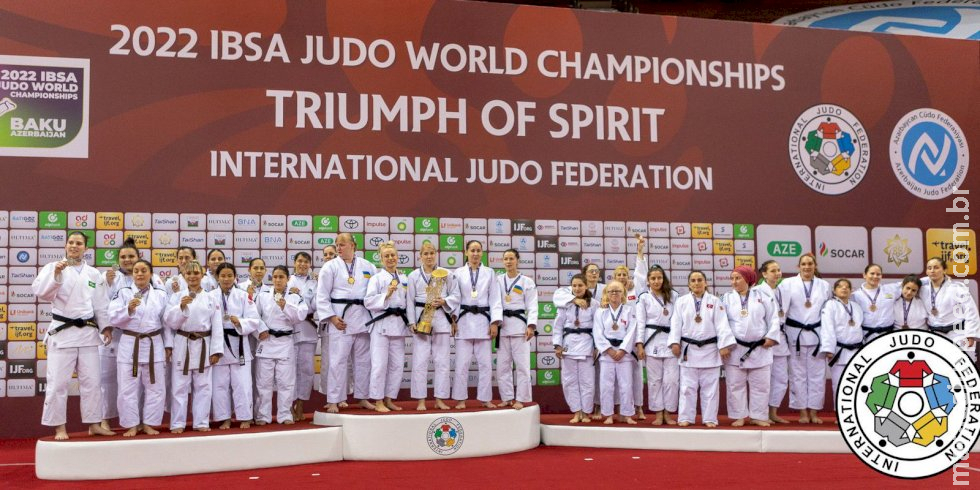 Equipes do Brasil garantem 2 medalhas no Mundial de Judô Paralímpico Equipes do Brasil garantem 2 medalhas no Mundial de Judô Paralímpico