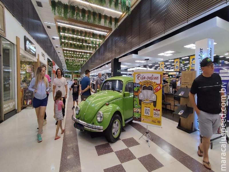 Ganhador do Fusca 1974 do Cotolengo é de Maracaju