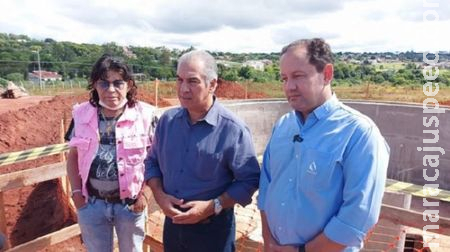 Governo e Sanesul comemoram avanço do esgotamento sanitário em MS Governo e Sanesul comemoram avanço do esgotamento sanitário em MS