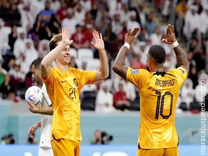 Holanda vence Catar por 2 a 0 e termina em primeiro colocado do Grupo A - CREDITO: CAMPO GRANDE NEWS Holanda vence Catar por 2 a 0 e termina em primeiro colocado do Grupo A - CREDITO: CAMPO GRANDE NEWS