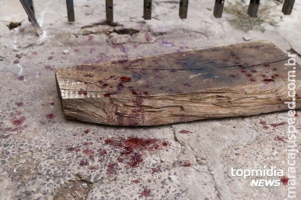 Marido espanca mulher com pauladas e acaba preso no Aero Rancho