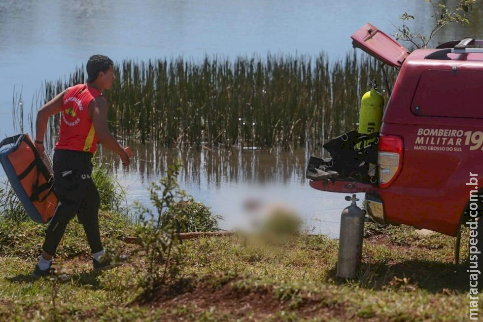 Nu, corpo de homem é achado em lago na saída para Rochedo Nu, corpo de homem é achado em lago na saída para Rochedo