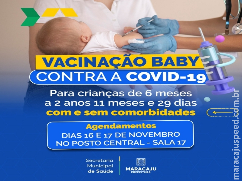 Secretaria de Saúde recebe doses e iniciará vacinação de crianças a partir de 6 meses de idade