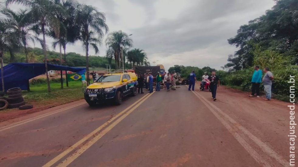 Sem bloqueios, rodovias estaduais de MS têm 5 pontos ocupados por manifestantes