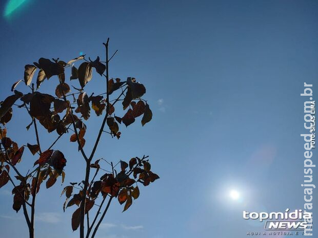 Sexta-feira será de sol forte e tempo seco em todo Estado