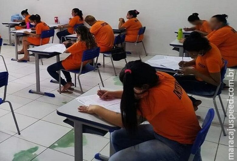 Agepen registrou aumento de detentos em atividades educacionais Agepen registrou aumento de detentos em atividades educacionais