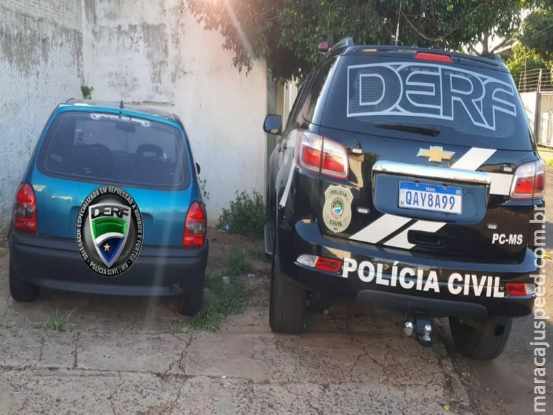 Após 4 dias, polícia acha carro furtado e apura se foi usado para bandidos cometerem crimes