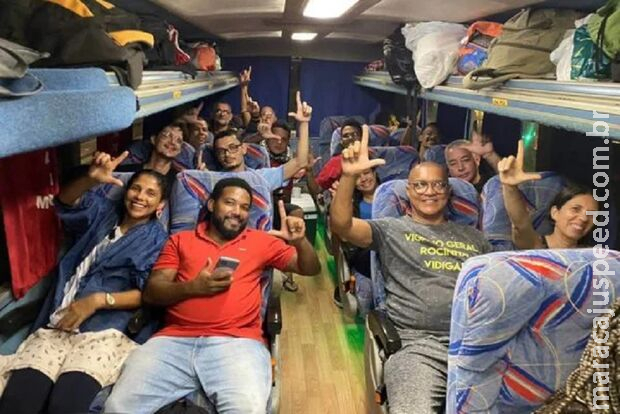 Caravanas de todo Brasil começam a chegar em Brasília para posse de Lula