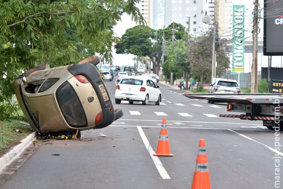 Com 450 acidentes de trânsito, Afonso Pena é a via mais perigosa Com 450 acidentes de trânsito, Afonso Pena é a via mais perigosa