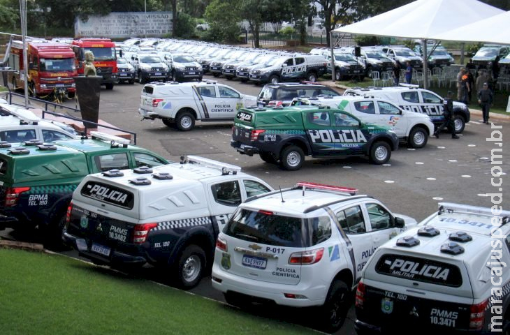 Com mais 167 viaturas, Governo conclui entrega de 2.624 veículos para segurança Com mais 167 viaturas, Governo conclui entrega de 2.624 veículos para segurança