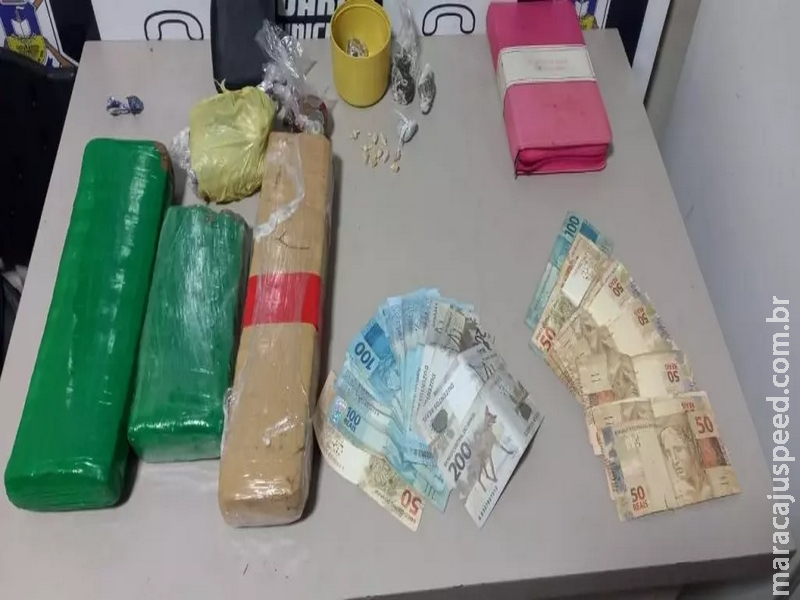 Guarda desarticula quadrilha em Dourados que vendia maconha e guardava dinheiro até em Bíblia