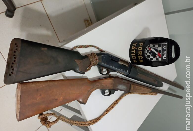 Homem é preso por porte ilegal de arma de fogo Homem é preso por porte ilegal de arma de fogo