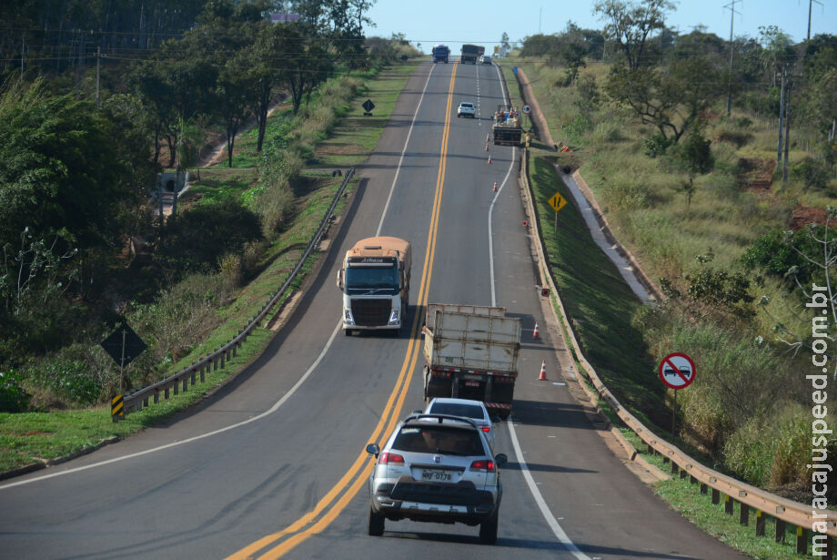 MS: 1,1 milhão de veículos devem trafegar na BR-163 neste fim de ano MS: 1,1 milhão de veículos devem trafegar na BR-163 neste fim de ano