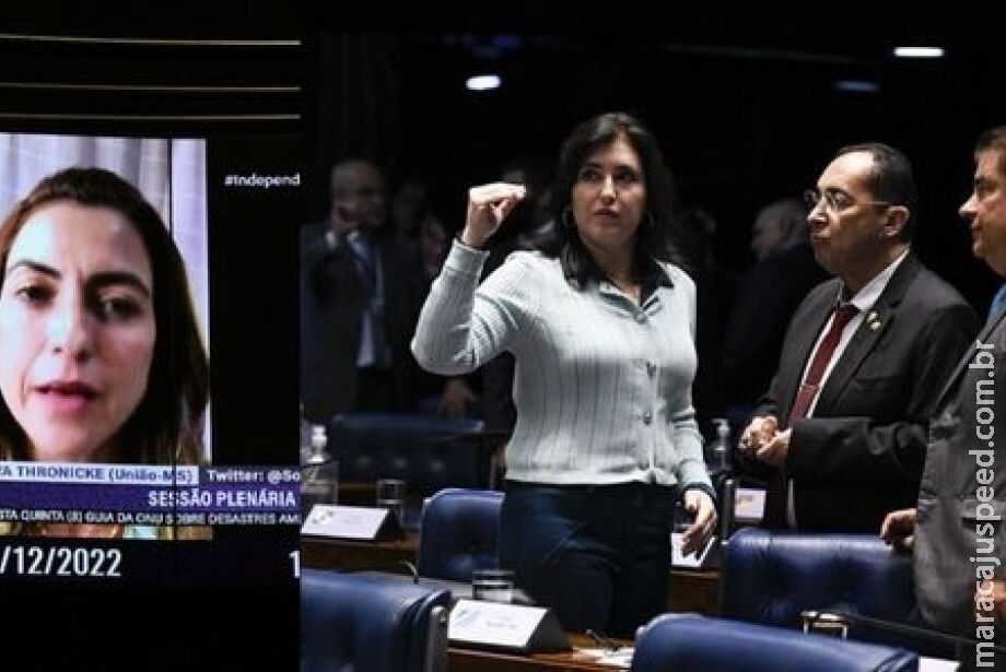 Nelsinho, Simone e Soraya votam a favor e PEC da Transição é aprovada no Senado