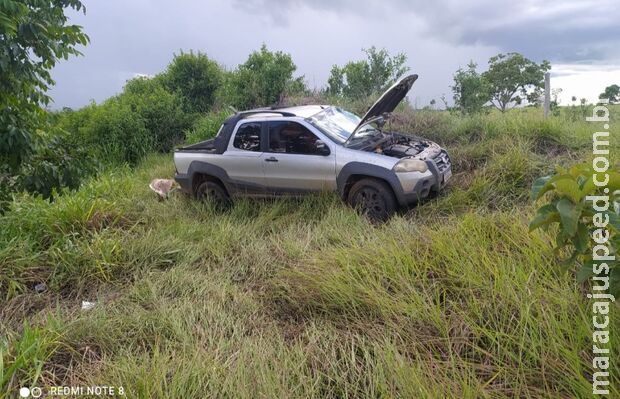 Pecuarista é arremessado de carro e morre na MS-324 Pecuarista é arremessado de carro e morre na MS-324