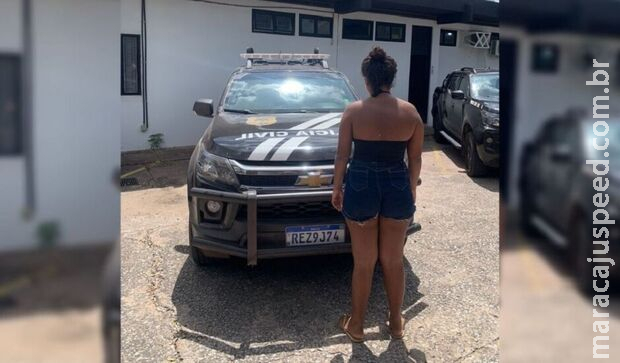 Polícia apreende adolescente que cravou faca no rosto de mulher em Corumbá Polícia apreende adolescente que cravou faca no rosto de mulher em Corumbá