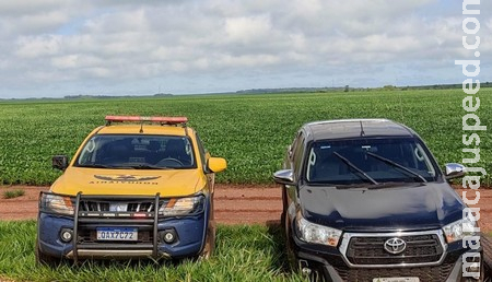 Polícia Militar Rodoviária recupera veículo furtado em Sidrolândia Polícia Militar Rodoviária recupera veículo furtado em Sidrolândia