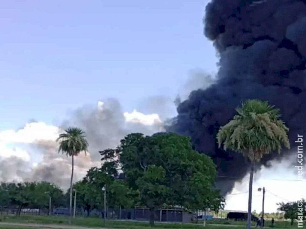 Trabalhador tem todo o corpo queimado após explosão em tanque de combustível em MS