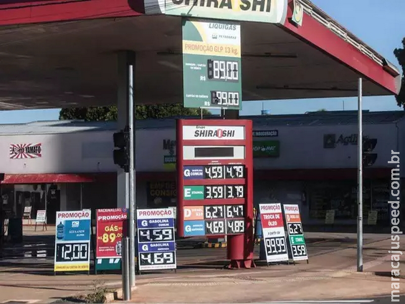 Alta de R$ 0,20 eleva gasolina de R$ 4,59 a R$ 4,89 na Capital Alta de R$ 0,20 eleva gasolina de R$ 4,59 a R$ 4,89 na Capital