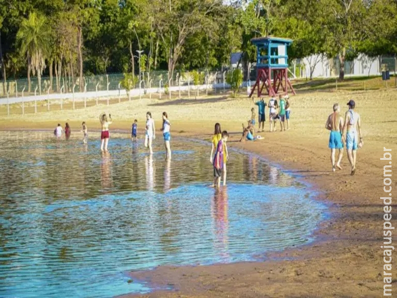 Após ataque de piranhas a banhistas, balneário é interditado em Três Lagoas Após ataque de piranhas a banhistas, balneário é interditado em Três Lagoas