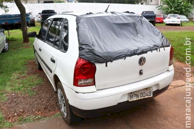 Bandidos arrombam portão e tentam furtar munições e arma de colecionador
