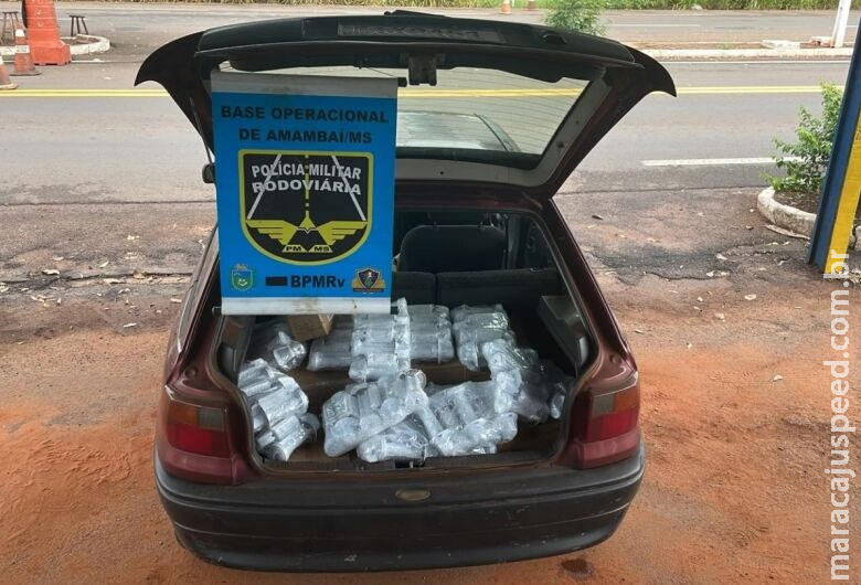 Carga de descaminho é apreendida pela Polícia na MS-379