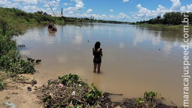 Casal que se afogou no rio Paraguai segue desaparecido Casal que se afogou no rio Paraguai segue desaparecido
