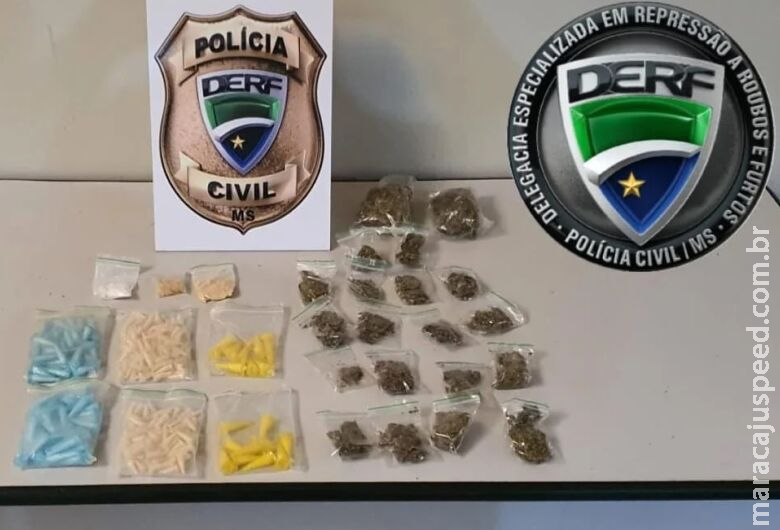 Durante investigação de furto, polícia surpreende adolescente vendendo drogas 