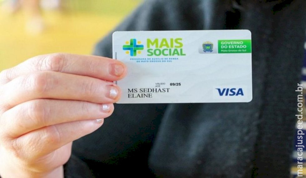 Mais Social é pago nesta terça-feira e beneficia mais de 87 mil famílias de MS Mais Social é pago nesta terça-feira e beneficia mais de 87 mil famílias de MS
