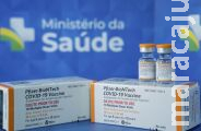 Ministério recebe 7,7 milhões de doses de Pfizer entre hoje e amanhã Ministério recebe 7,7 milhões de doses de Pfizer entre hoje e amanhã