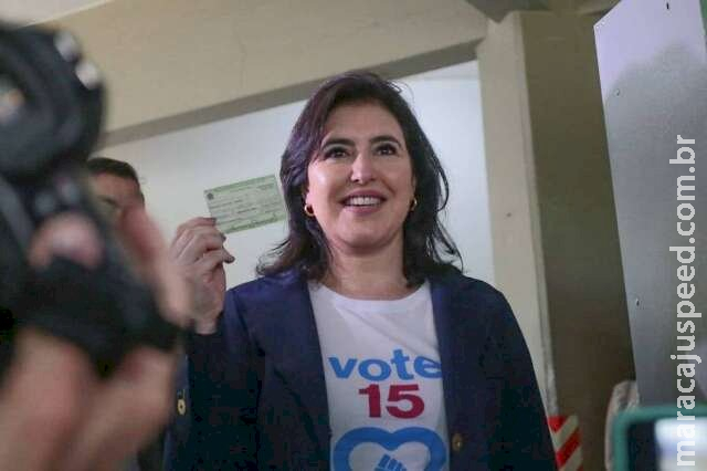 Mirando eleições de 2028, aliados querem que Simone transfira título para SP Mirando eleições de 2028, aliados querem que Simone transfira título para SP