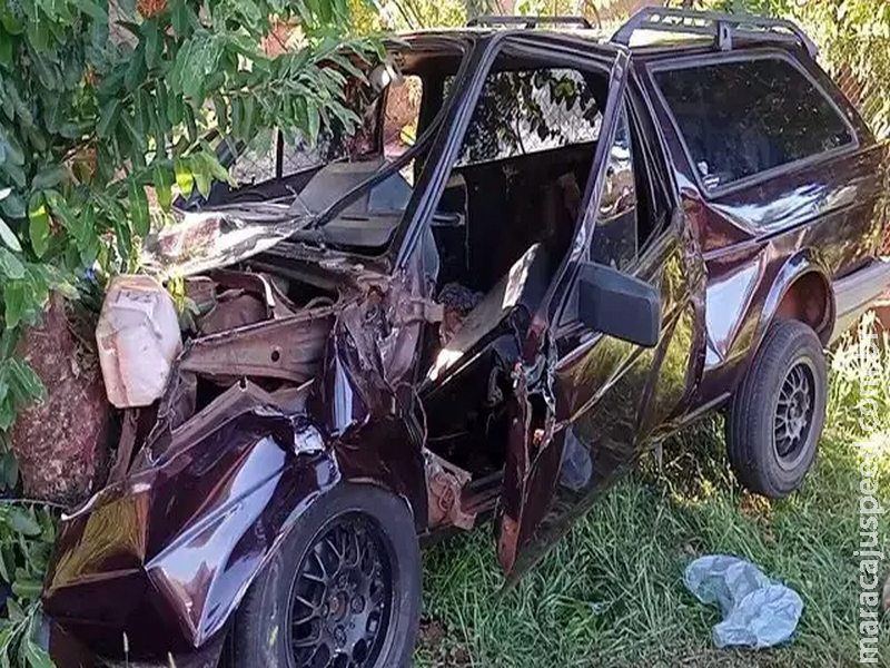 Motorista de 21 anos que bateu carro em árvore morre após 3 dias internado