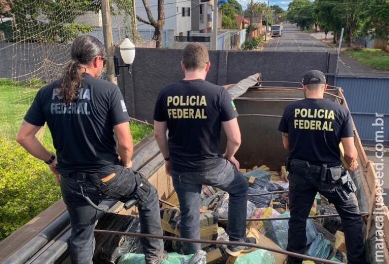 PF de Mato Grosso do Sul realiza a maior apreensão de drogas do ano PF de Mato Grosso do Sul realiza a maior apreensão de drogas do ano