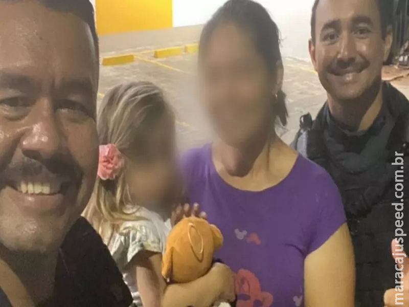PM salva a vida de criança de 3 anos engasgada com bala em Ponta Porã PM salva a vida de criança de 3 anos engasgada com bala em Ponta Porã