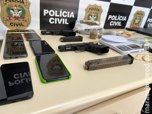 Polícia Civil prende integrantes de quadrilha de MS em Santa Catarina