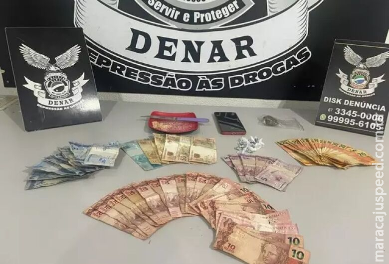 Polícia fecha boca de fumo e prende casal por tráfico de drogas 