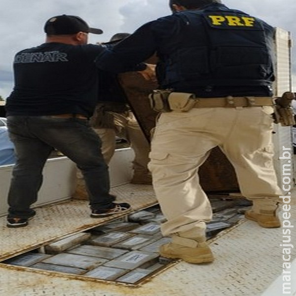 PRF e Denar apreendem 215 Kg de cocaína em Terenos PRF e Denar apreendem 215 Kg de cocaína em Terenos