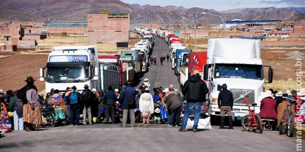 Protestos contra destituição de Castillo são retomados Protestos contra destituição de Castillo são retomados