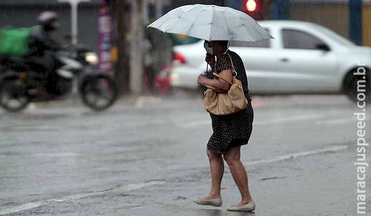 Sábado tem previsão de chuva em diferentes regiões do Estado