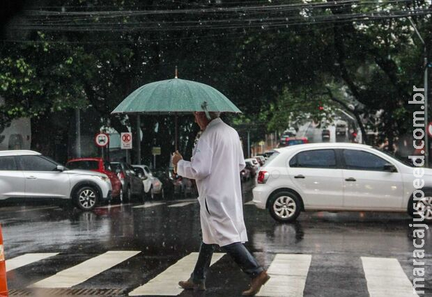 Semana deve registrar instabilidade e pancadas de chuva em MS Semana deve registrar instabilidade e pancadas de chuva em MS