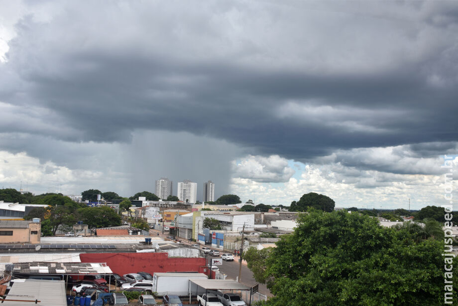 Semana será marcada por calor e pancadas de chuvas isoladas em Mato Grosso do Sul