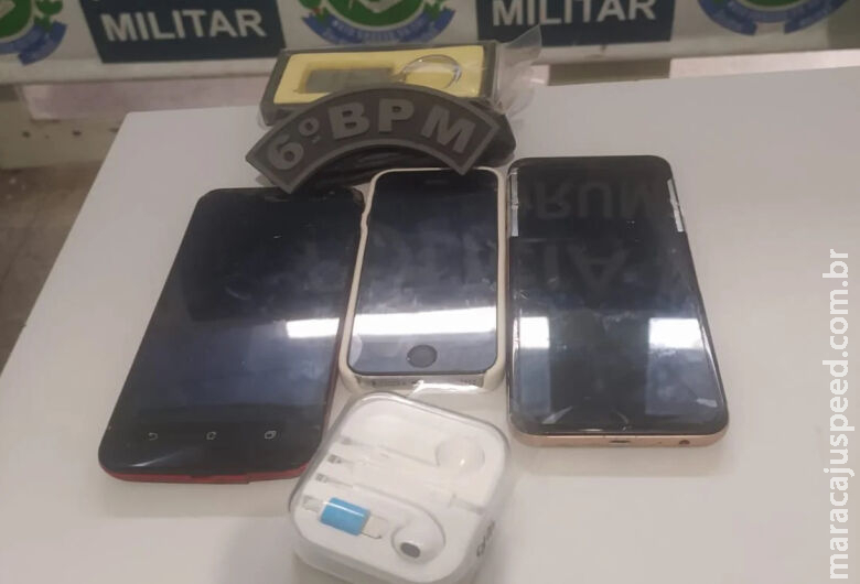 Suspeito de furtar bicicleta e celulares é preso em flagrante pela polícia 