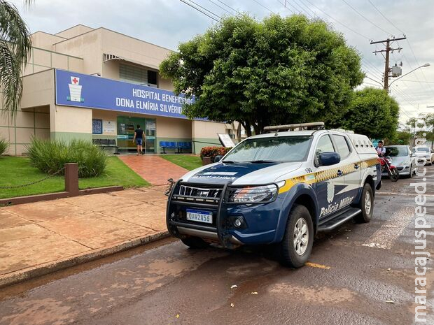 Suspeito de roubar moto em Sidrolândia é espancado e trazido para a Capital em estado grave (vídeo)