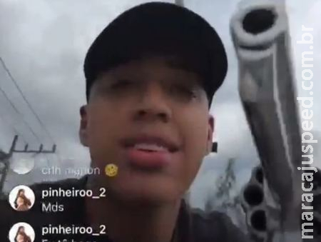 Bandido faz live e transmite roubo no Rio de Janeiro Bandido faz live e transmite roubo no Rio de Janeiro