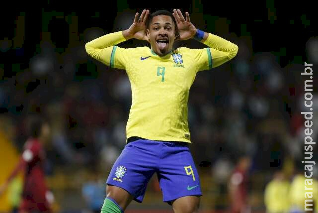 Brasil vence a Venezuela e garante liderança no Sul-Americano Sub-20 Brasil vence a Venezuela e garante liderança no Sul-Americano Sub-20