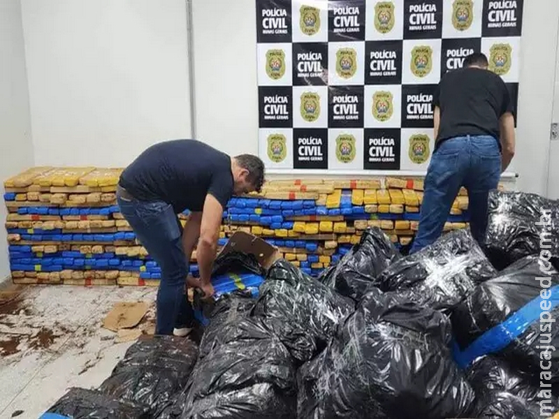 Carga de maconha que saiu de MS para abastecer Carnaval em MG é apreendida Carga de maconha que saiu de MS para abastecer Carnaval em MG é apreendida