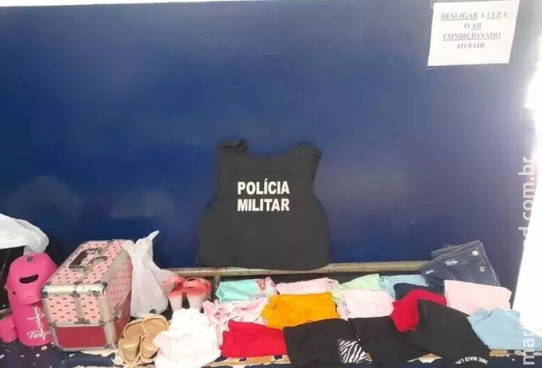 Casal é preso após furtar boutique na fronteira 